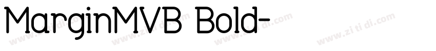 MarginMVB Bold字体转换